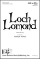 Loch Lomond SAB choral sheet music cover